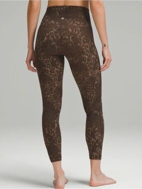 lululemon athletica leopard cheetah align High-Rise Leggings 4